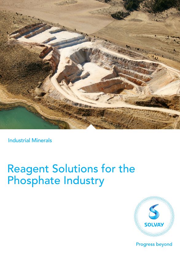 Solvay phosphate industry brochure cover